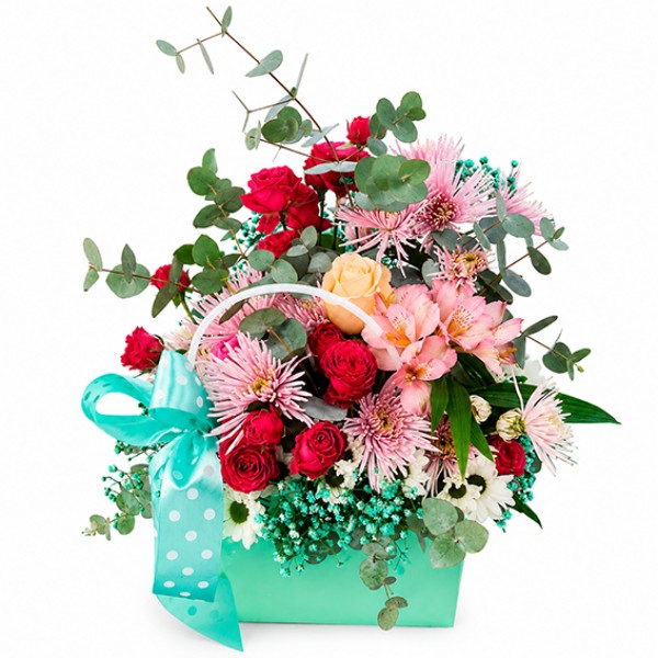 Beautiful flower basket